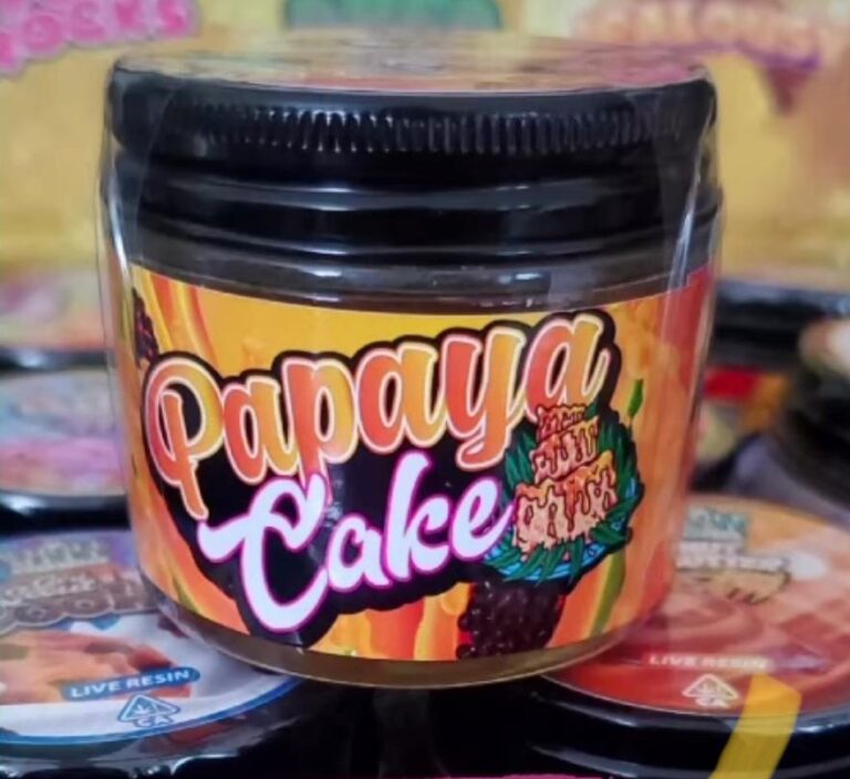 Whole Melt Extracts Papaya Cake Rosin