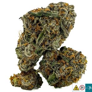 Alternative view of Space Lemon Cherry Strain